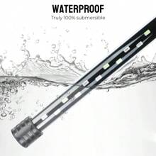 水族箱灯 LED 防水鱼缸夹灯 水下装饰照明 潜水灯 植物生长灯 18-58CM - 彩色 - 查看 4