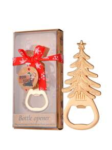 1/4 件，开瓶器，圣诞开瓶器，圣诞礼物，雪人圣诞树雪花形开瓶器，圣诞礼物，酒吧配件，派对，圣诞礼物，圣诞快乐，适用于户外、露营 - 彩色 - 查看 11