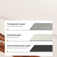 Luggage 5 Set Hardside Expandable Spinner Wheel With TSA Lock, Travel Bag, Duffel Bag,  20 Carry On Luggage And 24 & 28 Checked Luggage - 白色 棕色 - 查看 4