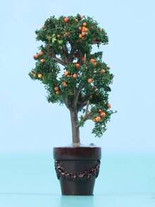 1 件 1/12 微型盆栽果树植物装饰品，适用于娃娃屋装饰 - 彩色 - 查看 10