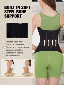 1 Pc Women's Corset Waist Trainer Body Shapewear Women Tummy Slimming Sheath Woman Flat Belly Girdle Waist Belt Gaine Corset Faja Girdles Shaper