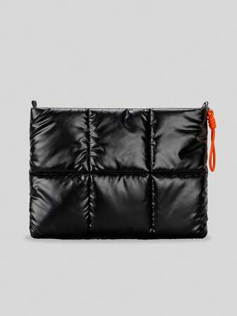 11 Inch IPad Inner Liner 14-Inch Apple Laptop Case Soft Nylon Puffer Clutch Bag Padded Women Shoulder Crossbody Bags Back To School For School For Tablet Back To School Supplies Laptop Cover Laptop Sleeve Laptop Bags & Cases School Essentials