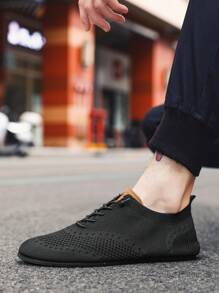 Soft Bottom Casual Loafers, Unisex Outdoor Sports Flat Shoes, Breathable Daily Wear Sneakers