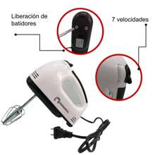 Batidora Mano Inmersion 7 Velocidades 260w Shorbull