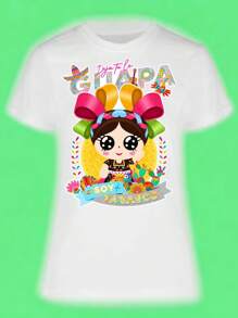 playera dama mexicana los estados de México Tabasco - Blanco - Ver 1