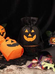 1 件万圣节南瓜礼品袋零食糖果饼干袋礼品包装袋精致可爱小袋子万圣节装饰万圣节派对礼品万圣节派对用品万圣节万圣节装饰万圣节装饰品万圣节家居万圣节派对万圣节袋万圣节派对 - 彩色 - 查看 8