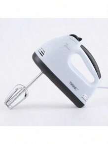 Batidora de Mano Eléctrica, 7 Velocidades, Batidora de Mano Ligera para Hornear Pasteles de CocinaEléctrica, 7 Velocidades, Batidora de Mano Ligera para Hornear Pasteles de Cocina - Blanco - Ver 3