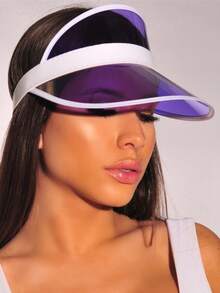 Kit 10 Anitta Transparent Visor Various Colors - 彩色 - 查看 2