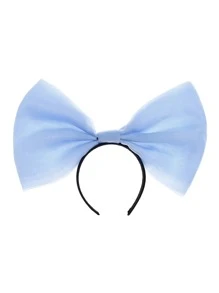 Extra Large Bowknot Headband For Women, French Personality Gauze Decor Exaggerated Romantic Photography Headpiece, Accessories Valentine's Day,Hairband,Hair Hoop Headbands