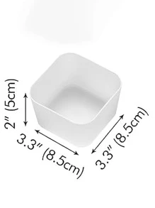 1pc/5pcs/9pcs/12pcs/33pcs Drawer Organizer Tray Storage Box For Bedroom Nightstand Drawer Dresser Bathroom Kitchen Drawer, Frosted,For Holiday Beach, Bathroom Collection, Bedroom Collection, Large Capacity