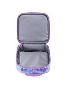 3件套女孩美人鱼和独角兽背包，16英寸轻便可爱亮片书包，带手提包和铅笔盒，适合小学和初中学生