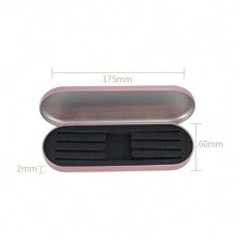 1Pc Portable Eyelash Extension Tweezers Storage Box With Double/Four Slots And Multi-Color Eyelash Tweezers Storage Case