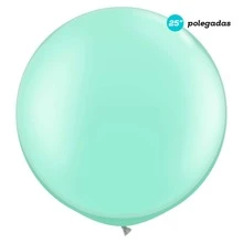 Bladder Balloon Bexigao Big 250 - 1 Giant Unit Party Decoration - 糖果綠 - 查看 3
