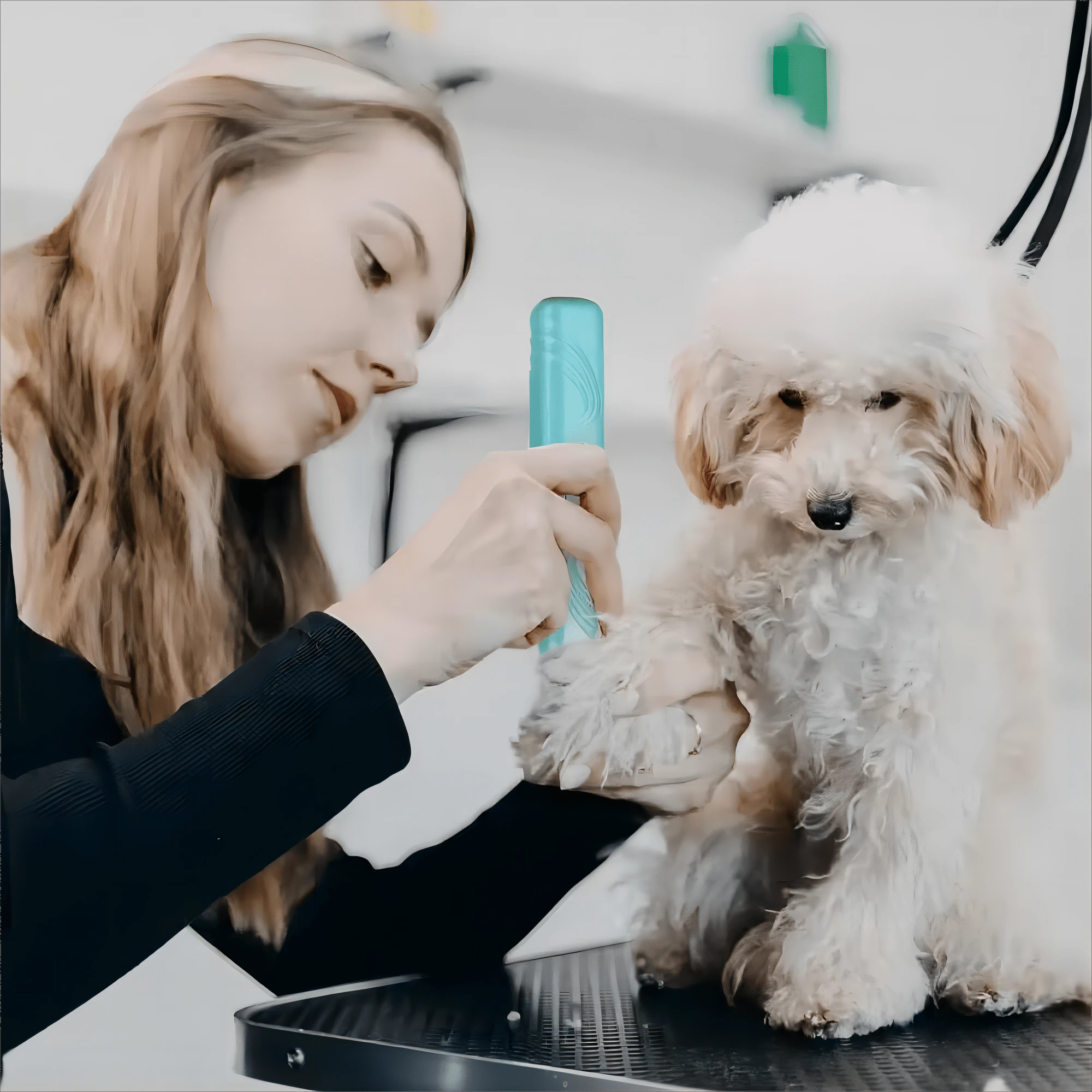 1 Pet Hair Clipper Without Battery Electric Push Clipper Suitable For