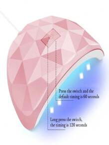 Nail Curing Lamps & Dryers - Pink - View 4