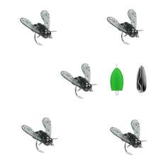 1 Pack Bionic Fly Bait Soft Bait Hooks For Sinking Water Fly Fishing, Mosquito & Fly Hook For Small Fish - Multicolor - View 2