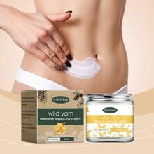 120g 蜂蜜味野山药滋养霜 紧致肌肤 平滑保湿 - 白色 - 查看 4