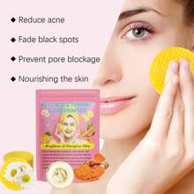 40 片装姜黄提取物清洁垫，温和日常护肤，滋养和提亮肌肤 - 薑黃曲酸清潔墊片 - 查看 11