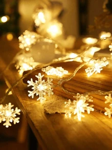 1 pieza Luz de cadena con forma de copo de nieve LED, decoración de fiesta, decoración navideña, accesorio festivo, suministros para fiesta de cumpleaños, decoración de habitación, regalo de Navidad, decoración del hogar, decoración de escena, funciona con pilas (pilas no incluidas), decoración de habitación, decoración navideña, iluminación navideña, decoración de dormitorio, decoración del hogar, decoración de fiesta, decoración festiva, regalo de Navidad, decoración del árbol de Navidad, adornos, decoración de Halloween, decoración navideña, decoración de Acción de Gracias, decoración de boda, decoración del hogar, decoración de otoño, decoración de cumpleaños para regalos, suministros de fiesta, interior, decoración festiva, decoración de pared, adornos de Halloween, decoración navideña, decoración de XMAS, decoración de árbol de Navidad, decoración de regalo de Acción de Gracias, decoración de boda, decoración del hogar, decoración de otoño, decoración de cumpleaños para regalos,