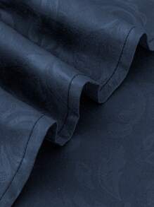 Brocado de fénix Juego de Sabanas, Sabanas Matrimoniales, 4 Piezas, 3000 Hilos, Cómodas y Frescas, Calidad de Lujo, Hipoalergénicas,  Suave, Ligera (1 Forro,1 Sábana, 2 Fundas) - Azul Marino - Ver 7