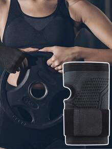 1PC S/M/L/XL Outdoor Workout Wristband Weight Lifting Wrist Protector Pressurized Elastic Compression Bandage Tennis Badminton Men Women Wrist Support Sports Wristband Gym Gym Wristbands Accessories - Multicolor - View 6