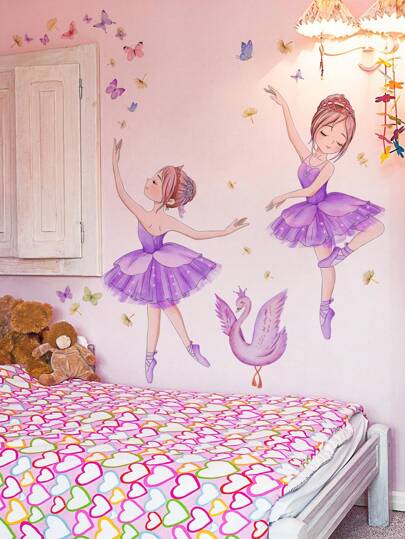 1pc Figure Graphic Wall Sticker, Stickers, Wall Decal, Vinyl Decal For Home Decorations, Spring Decoration Items Refresh Your Home, Festival Decoration Stickers Gifts Birthday Graduation