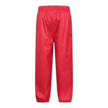 Mountain Warehouse Pantalones rojos impermeables con forro de felpa para niño adolescente