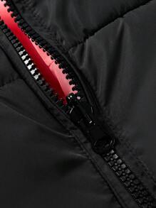Kurtka przeciwdeszczowa Tween Girl Reversible Lightweight, krótka, z długim rękawem, zimowa