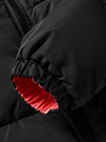 Kurtka przeciwdeszczowa Tween Girl Reversible Lightweight, krótka, z długim rękawem, zimowa