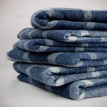 Kit 20 Floor Cloths Medium Bleached Reinforced Bag 38x58 White Or Blue - 藍色 - 查看 3