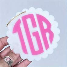 1 件钥匙扣尿布袋钥匙扣背包标签，个性化标签礼物，送给她、老师、妈妈、亚克力礼物，送给最好的朋友、母亲节、送给她的礼物、父亲节、情人节 - 多色 - 查看 8