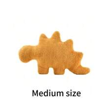 1 件全新鸡块恐龙毛绒玩具,逼真有趣的恐龙块枕头柔软家居装饰靠垫,内有毛绒,可作为男孩和女孩的生日或节日礼物、房间装饰玩具、女孩玩具、恐龙、玩具、女孩玩具、恐龙、毛绒玩具、毛绒玩具、儿童玩具女孩、电视女孩、两周、毛绒玩具、复活节、男孩玩具、电视女孩海报 - 駝色 - 查看 16