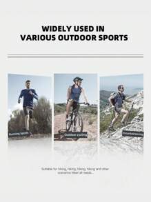 1pc Cycling Ski Face Mask, Outdoor Sports Elastic Breathable Sun Protection Mask, One Size Fits Most - Multicolor - View 9