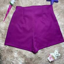 TAILOR SHORTS YES SIPER POCKET ON SIDE IZQUIERDO - 玫瑰紅 - 查看 4