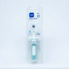 Mam Training Brush Baby Toothbrush 5+ Months Blue Or Pink - 藍色 - 查看 3