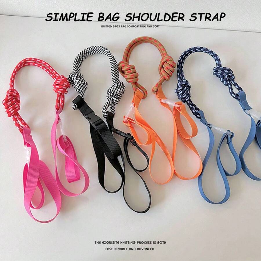 NYXIA 1pc Nylon Bag Shoulder Strap, Adjustable Length Simple Crossbody Shoulder Strap, Multi Functional Mini Extended Bag Strap