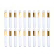 10pcs Eyelash Cleaning Brush Lash Shampoo Brush For Eyelash Extensions Peel Off Nose Pore Blackhead Remover Professional Makeup Tools(School),Blackhead Remover Brush Tool, Nose Pore Deep Cleaning Brush, Facial Cleaning Brushes, Eyelash Extensions Brush Washing Brush Cute Lash Cleanse Brushes,Mascara Brush Lash Extension Cleansing Brush