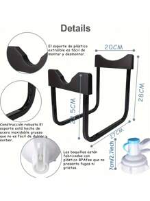 Water Bottle Pumps - 黑色 - 查看 9