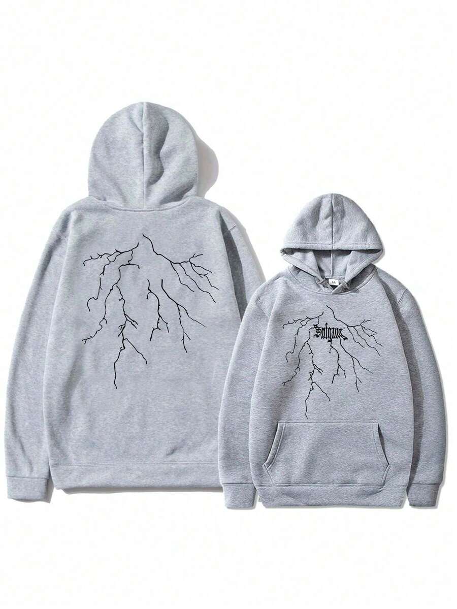 Raio Sweatshirt Cold Weather Blouse 100% Unisex Cotton - Fast Shipping - 灰色 - 查看 1