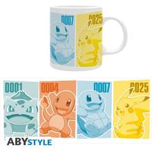 ABYstyle Pokémon Pikachu & Kanto Starters Mug - Multicolor - View 5