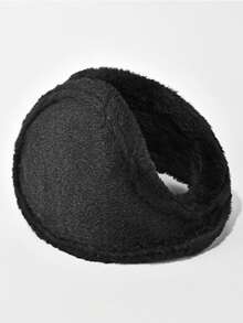 1pc Unisex Fluffy Earmuffs, Warm And Windproof, Adjustable Cold Weather Ear Warmers - Multicolor - View 6