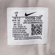Nike Giày thể thao Y2K dành cho nữ, Giày chạy bộ cổ điển thoáng khí nhẹ lưới thoải mái FD0736-100, Mùa hè - Bạc - Xem 9