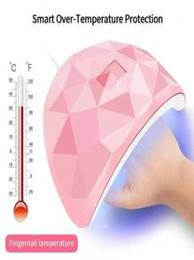 Nail Curing Lamps & Dryers - Pink - View 6