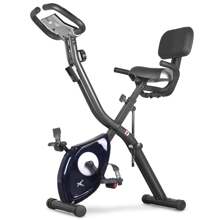 Leikefitness LEIKE X Bike Ultra-Quiet Folding Exercise Bike, Magnetic Upright Bicycle With Heart Rate,LCD Monitor And Easy To Assemble - 藍色 - 查看 4