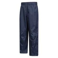 Mountain Warehouse Childrens/Kids Spray II Waterproof Over Trousers (Navy) - Navy Blue - View 3