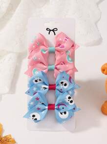 bilicaca 4pcs Halloween Hair Accessories, Funny Holiday Style Hair Clips For Girls - متعدد الألوان - مشاهدة 12