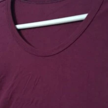 Women's Vest Long Sleeve Legging Blouse - 酒紅色 - 查看 2