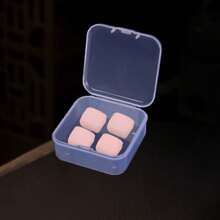 12pcs Silicone Noise-Blocking Sleeping Ear Plugs, Waterproof For Swimming & Bathing