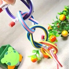 5pcs Flexible Soft Pencils, Unbreakable Pencils, Bendable Soft Pencils, Magic Bend Pencils, Suitable For Children School & Entertainment - Multicolor - View 9