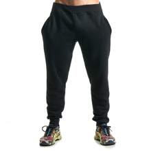 Men's Plush Jogger Sweatpants - Bombey - màu đen - Xem 2